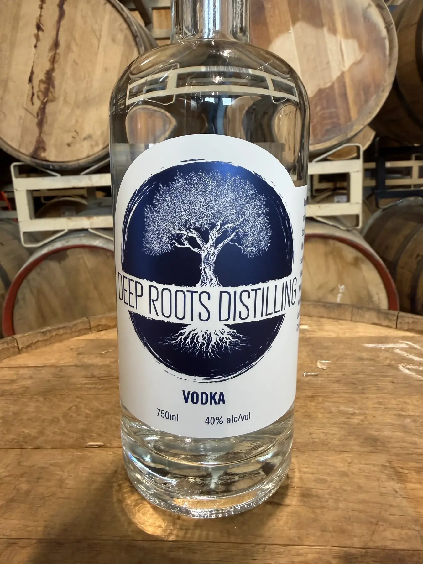 Deep Roots Distilling vodka produced by Valor Peak