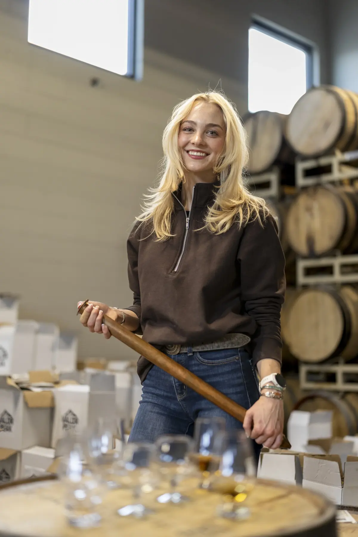 Dae Dallas, Distillery Operations Manager at Valor Peak Distillery